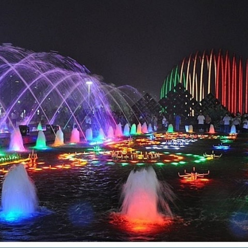 New led underwater light colorful fountain underwater spotlight ...