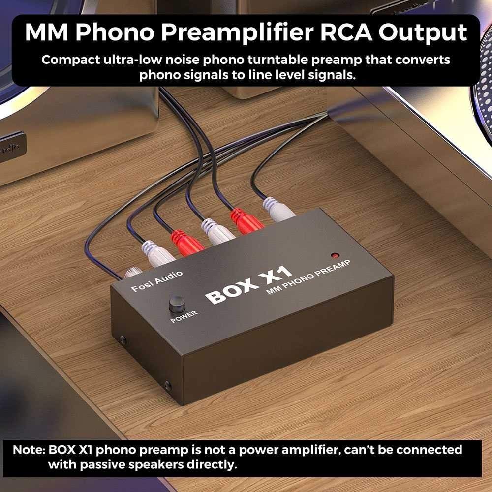 Physio Audio Preamplifier HiFi Phono Turntable Preamp - BOX X1 ...
