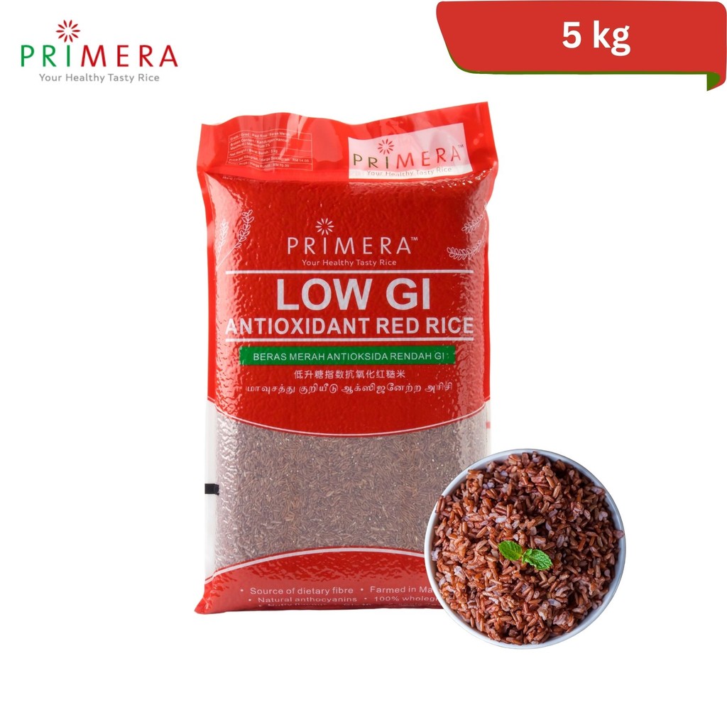 Primera Low GI & Antioxidant Rice (5kg) | Shopee Malaysia