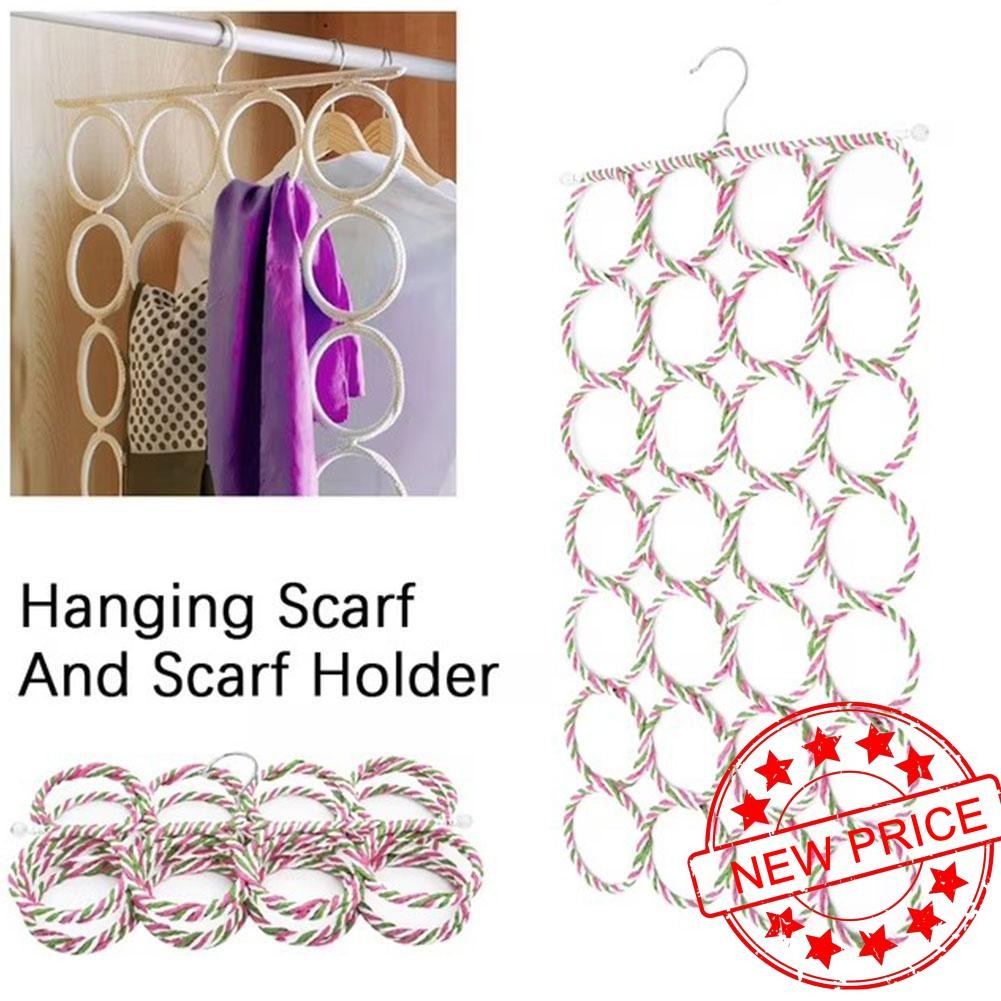 28 Circle Scarf Rack Tie Scarf Circle Rack Display Paper Rattan Hanger ...