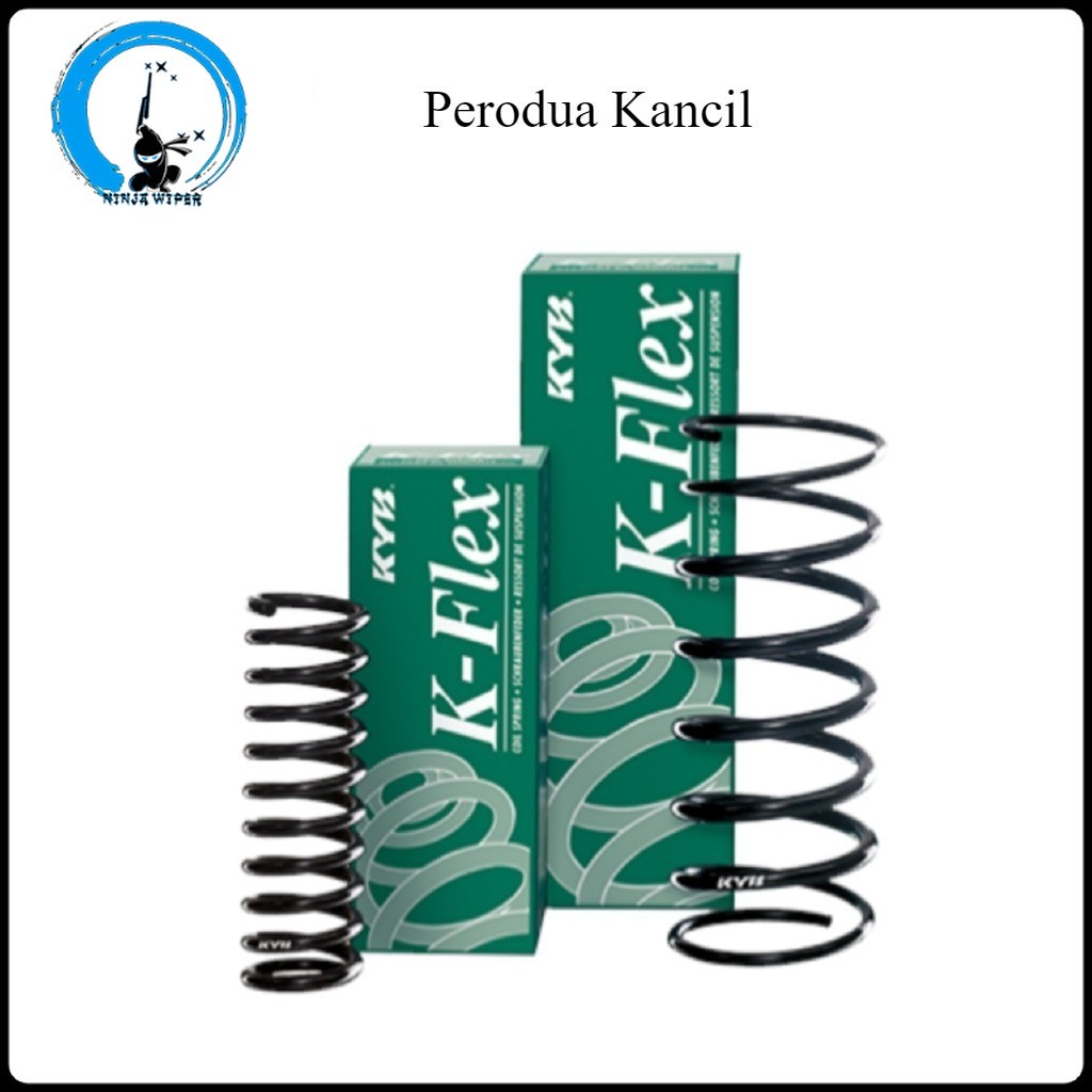 Original Kayaba KYB K-FLEX - Perodua Kancil Front / Rear Coil Spring ...