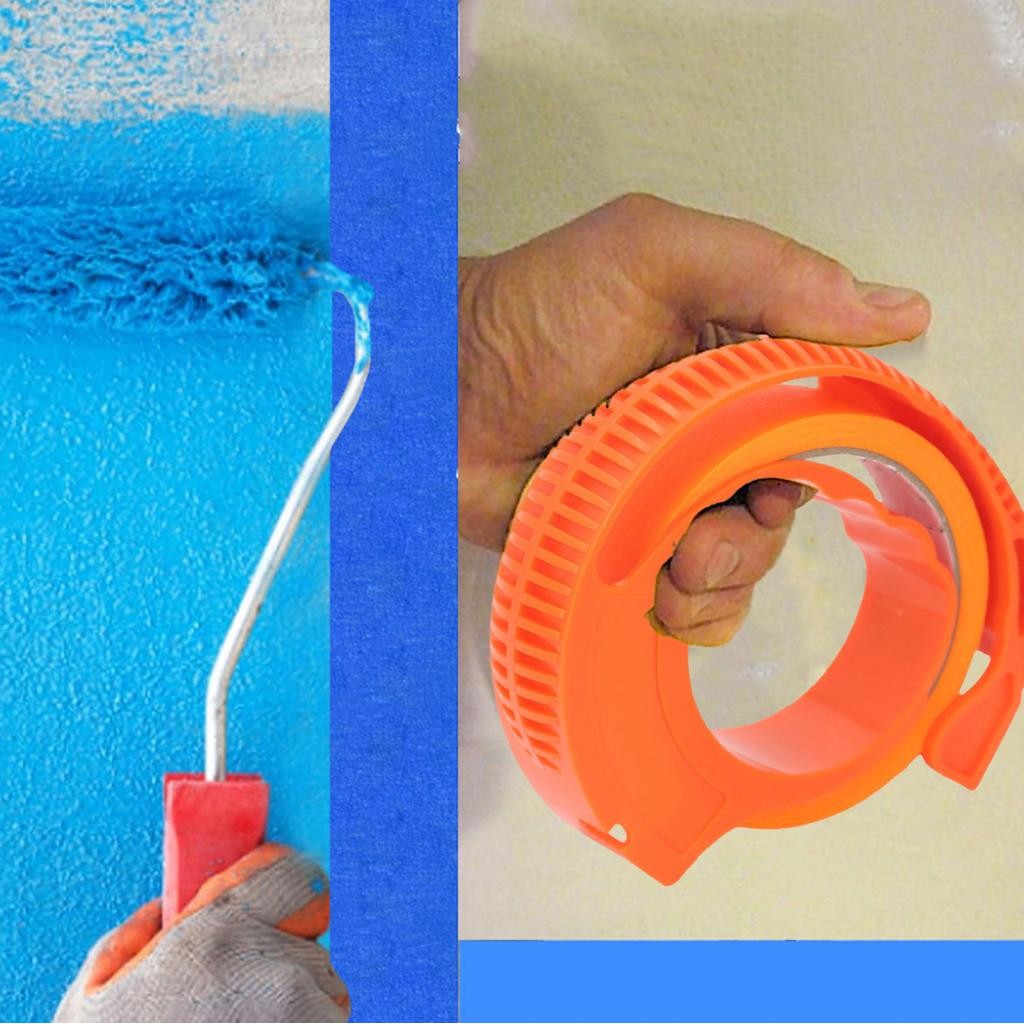 Sorandy Malerband-Applikator Set – Mit Schaber & Abstandshalter, Für Saubere 1-mm-Kanten Beim Streichen