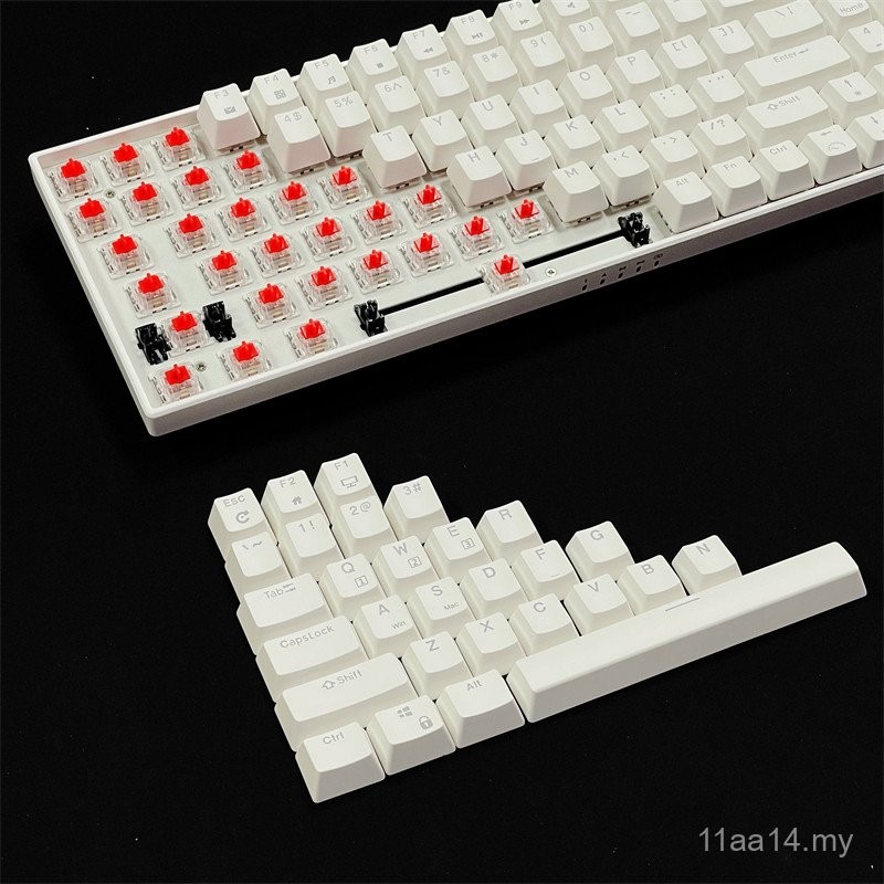 RK100/860 Original Black White ABS Keycap OEM Height Accessories ...