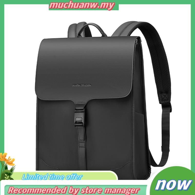 MARK RYDEN Slim Office Backpack Lightweight | Shopee Malaysia