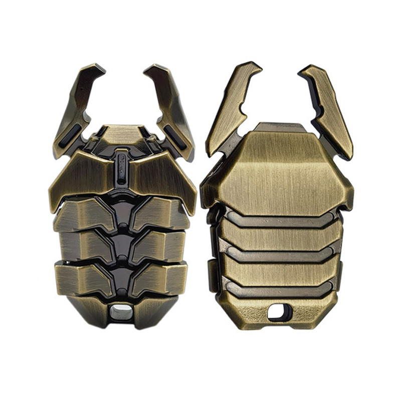Novelty Beetle Shaped Magnetic Push Card Fidget Toy Rotating Top ...