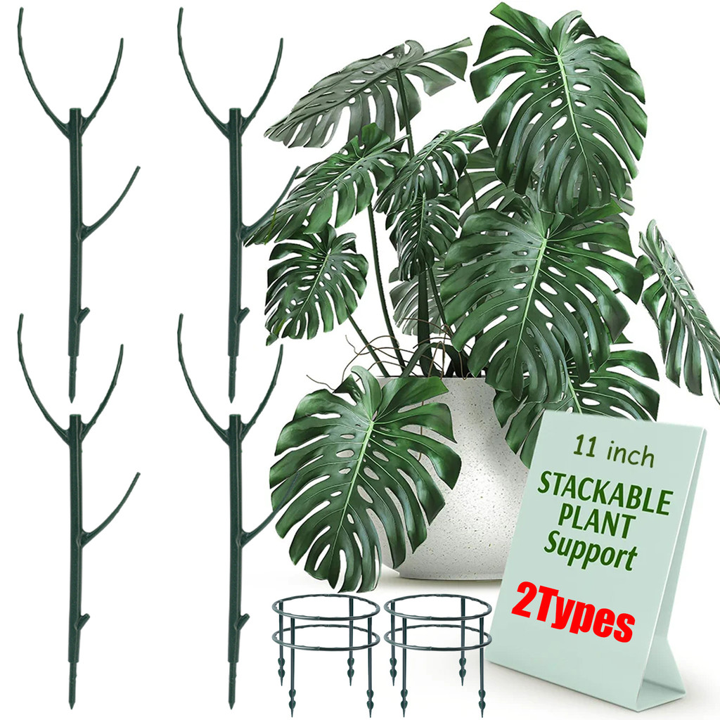 Stackable Plant Support Frame - Plastic Climbing Vine Rack Plants ...