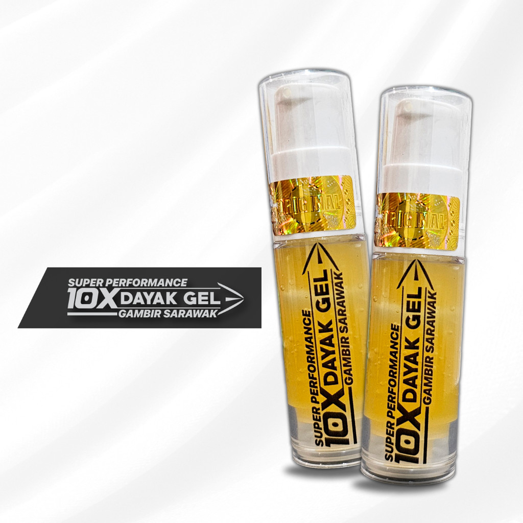 LIVRAISON GRATUITE 6 X 5 ml - 100 % gel Gambir Sarawak
