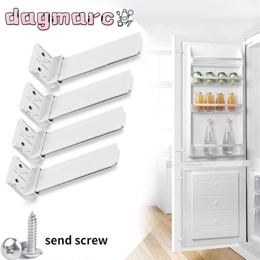 DAGMARC Fridge Door Slide, Built-in Mounting Kit Refrigerator Slide ...