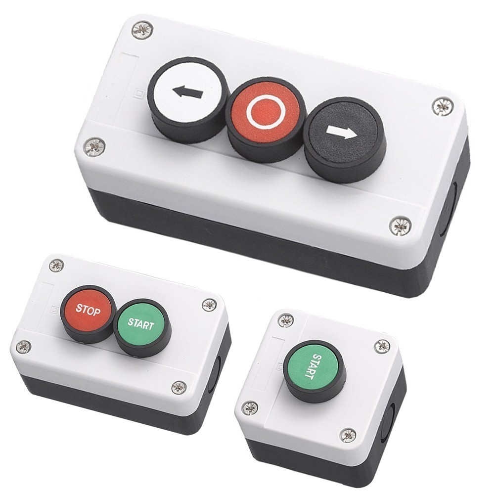 CNC pushbutton switch control box waterproof pushbutton indicator ...