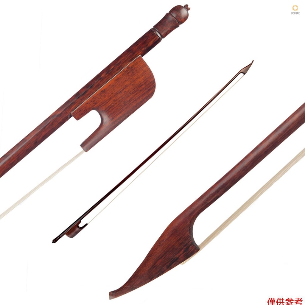 4/4 Violin Bow Baroque Style Snakewood Round Stick Snakewood White ...
