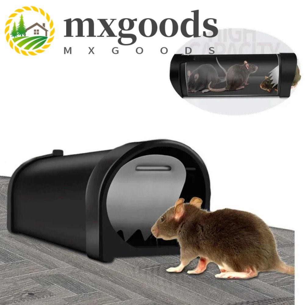 MXGOODS Smart Mouse Trap, Reusable Easy To Set Live Mousetrap ...