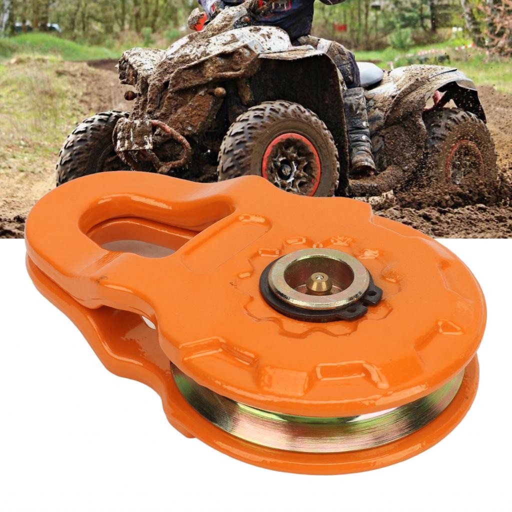Cloudshop Snatch Block 12.5 Ton Breaking Strength Pulley 6 Work Load ...