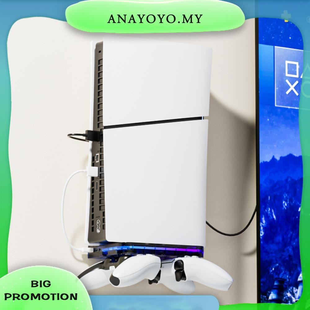 [anayoyo.my] Wall Mount Console Dock Bracket Controller Rack for PS5 ...