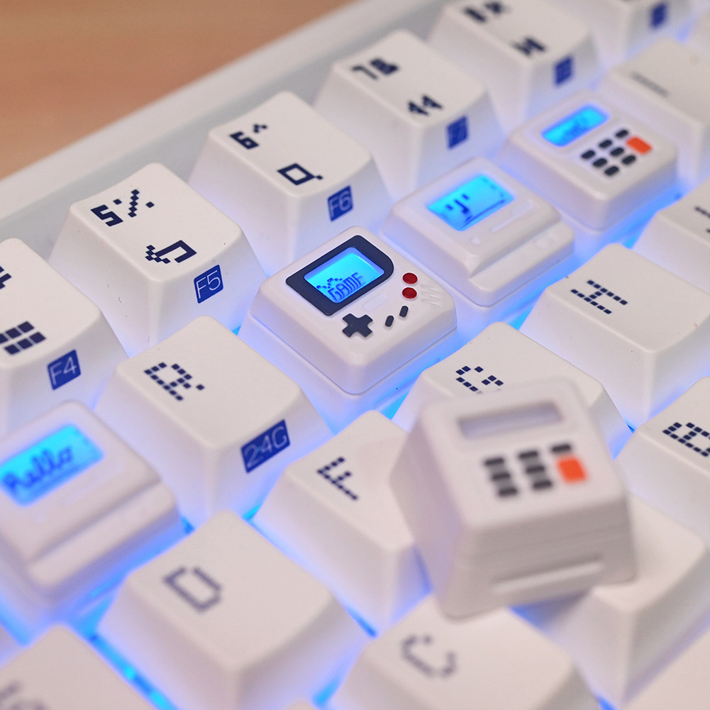 K-04 Keyboard Keycaps 3 in 1 Replacement for Mechanical Keyboard Keycap ...