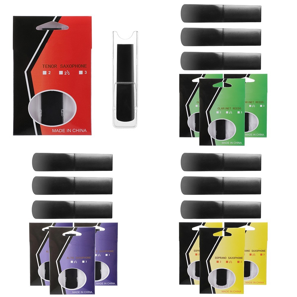 【SWTDRM】Complete Set of Saxophone Reeds in Different Strengths for Your ...