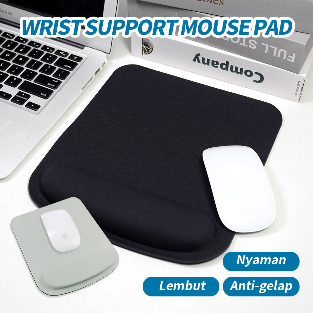 Square Mouse Pad EVA Non Slip Mice Mat Support Wristband For PC Laptop ...