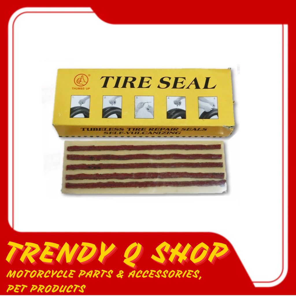 Car Van Tyre Repair Tubeless Seal Strip Plug Tire Puncture Recovery ...