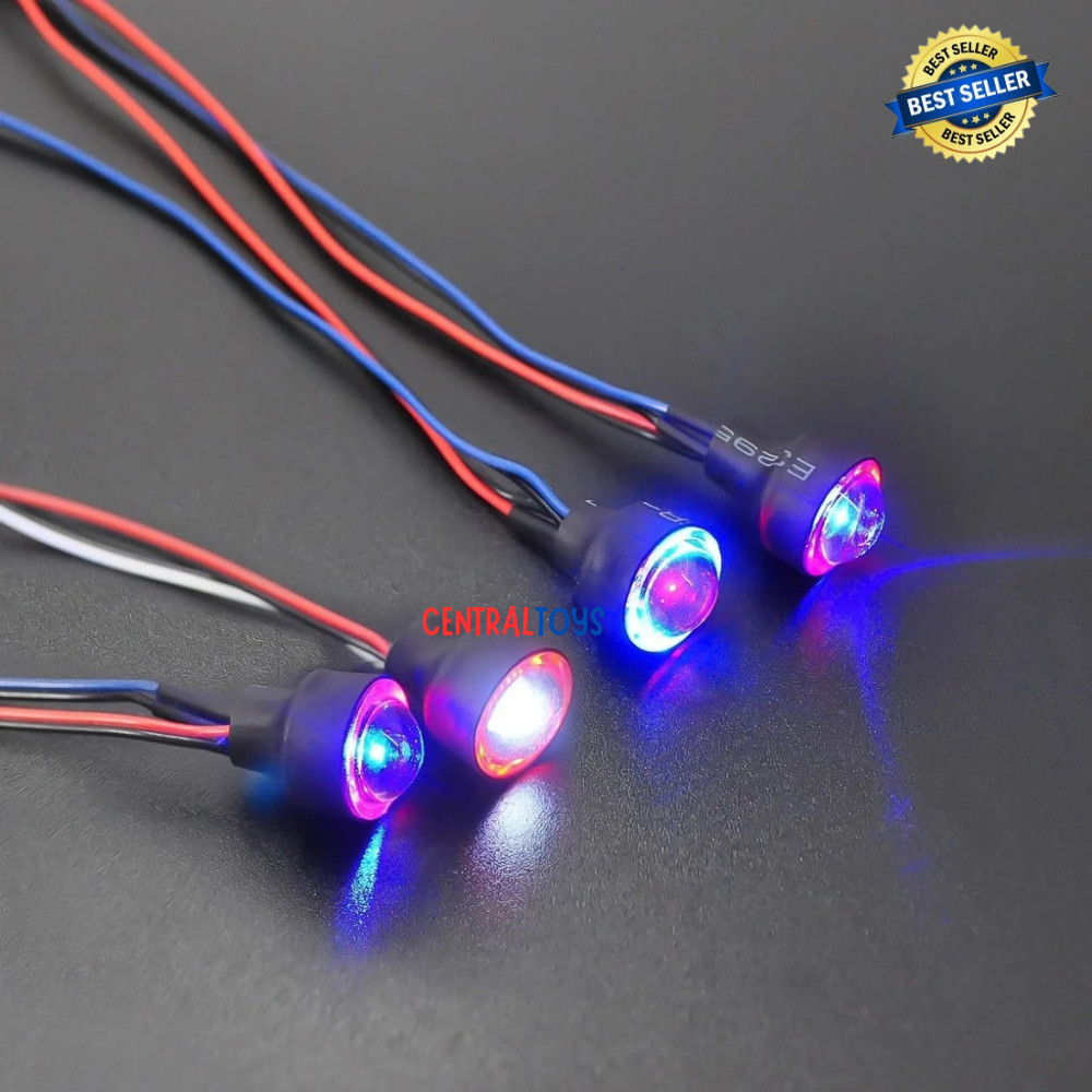 DUMBORC LED angel eye lights 4pcs diameter 14mm cable 30cm up grade rc ...