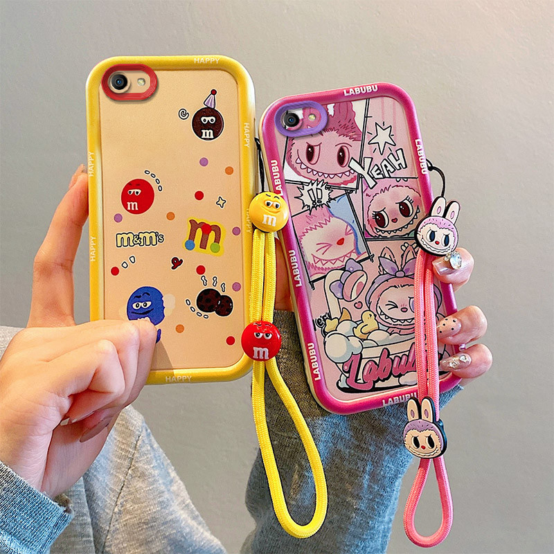 Casing OPPO A83 4G Casing Compatible With Pop Mart Phone Casing Cool ...