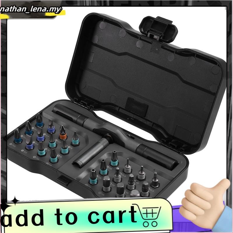 24 In 1 Magnetic Ratchet Screwdriver Set, DIY Mini...