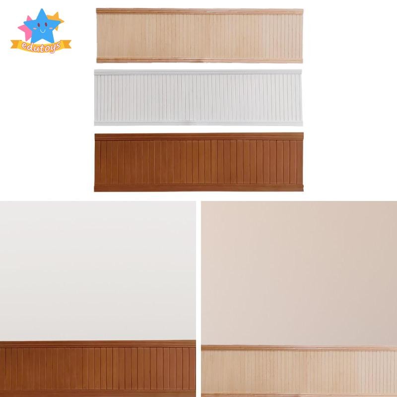 [Edstars] 1: 6 Miniature Wall Panel Mini Wainscoting Panel Realistic ...
