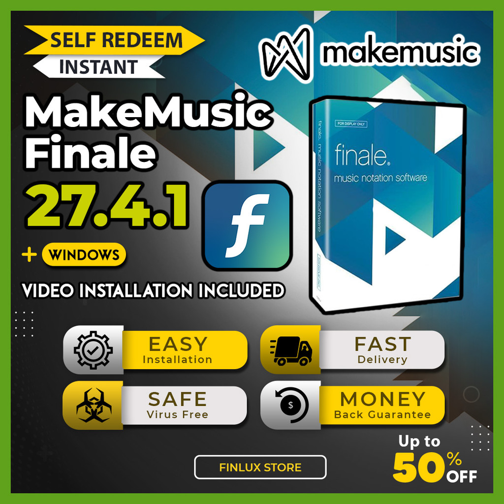 Self Redeem Makemusic Finale 27 4 1 Latest 2024 Lifetime For Windows