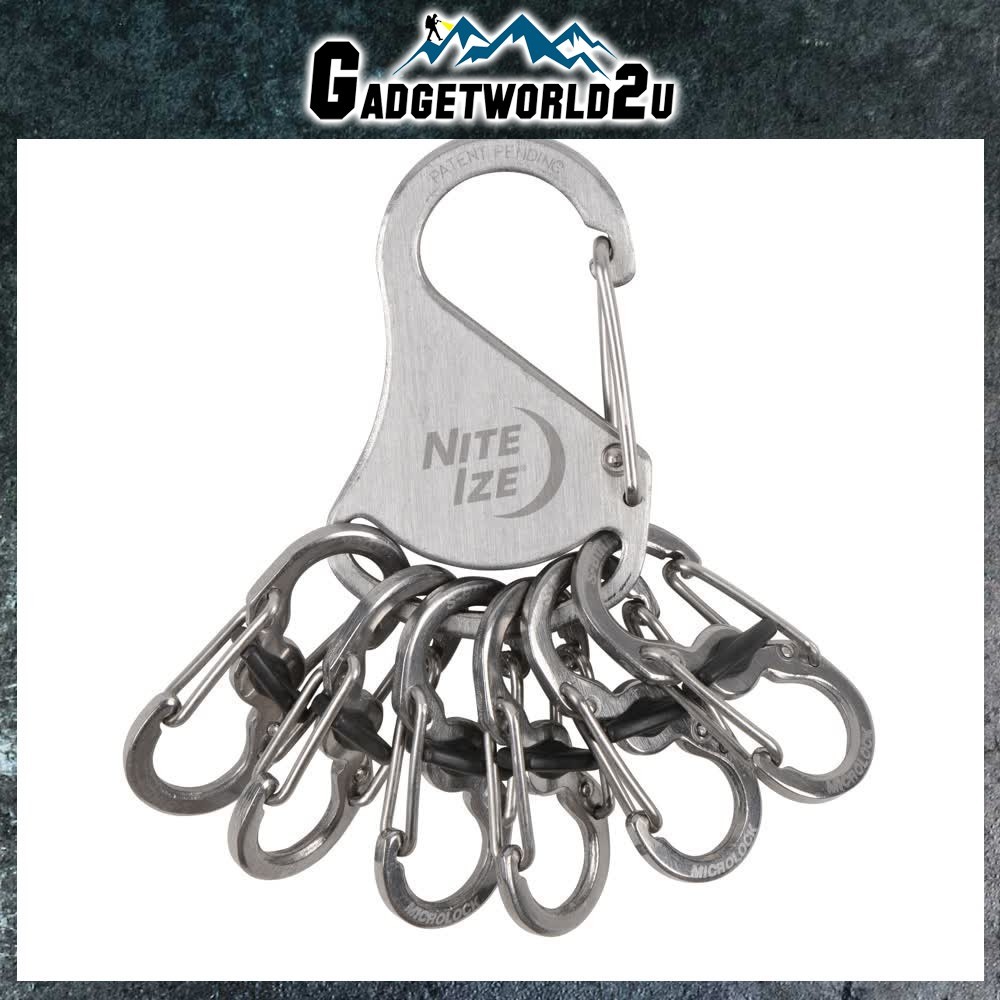 Nite Ize KeyRack Locker Steel (S-Biner) KLK-11-R3 | Shopee Malaysia