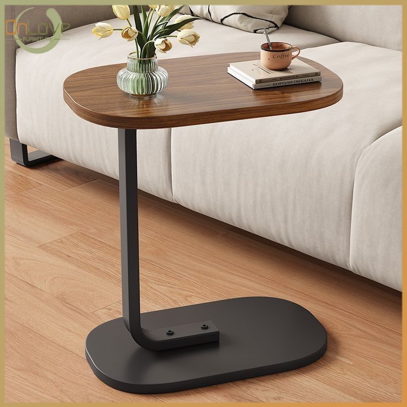 Bedside Table Influencer Small Round Table Shelf Coffee Table Sofa Side ...