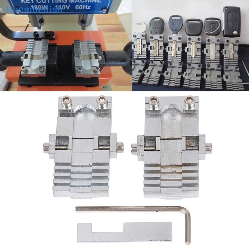1Set Key Clamp Vertical Key Machine Cutter Tools Key Clamping Fixture ...