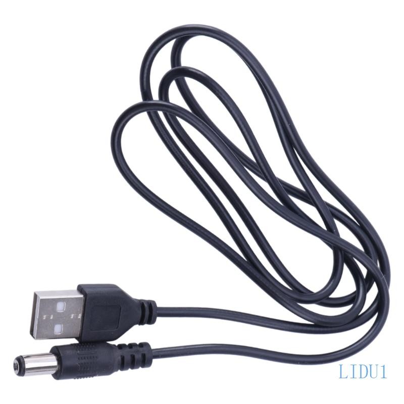 LIDU1 80cm USB to DC5 5 x 2 1 Charging Cord Data Line for Router ...