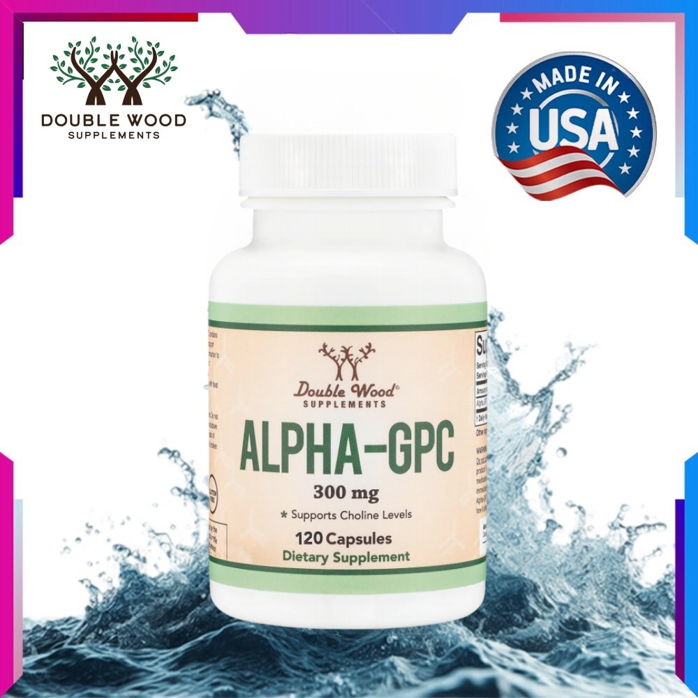 Double Wood Alpha GPC Capsules High Absorption Improve Cognitive ...