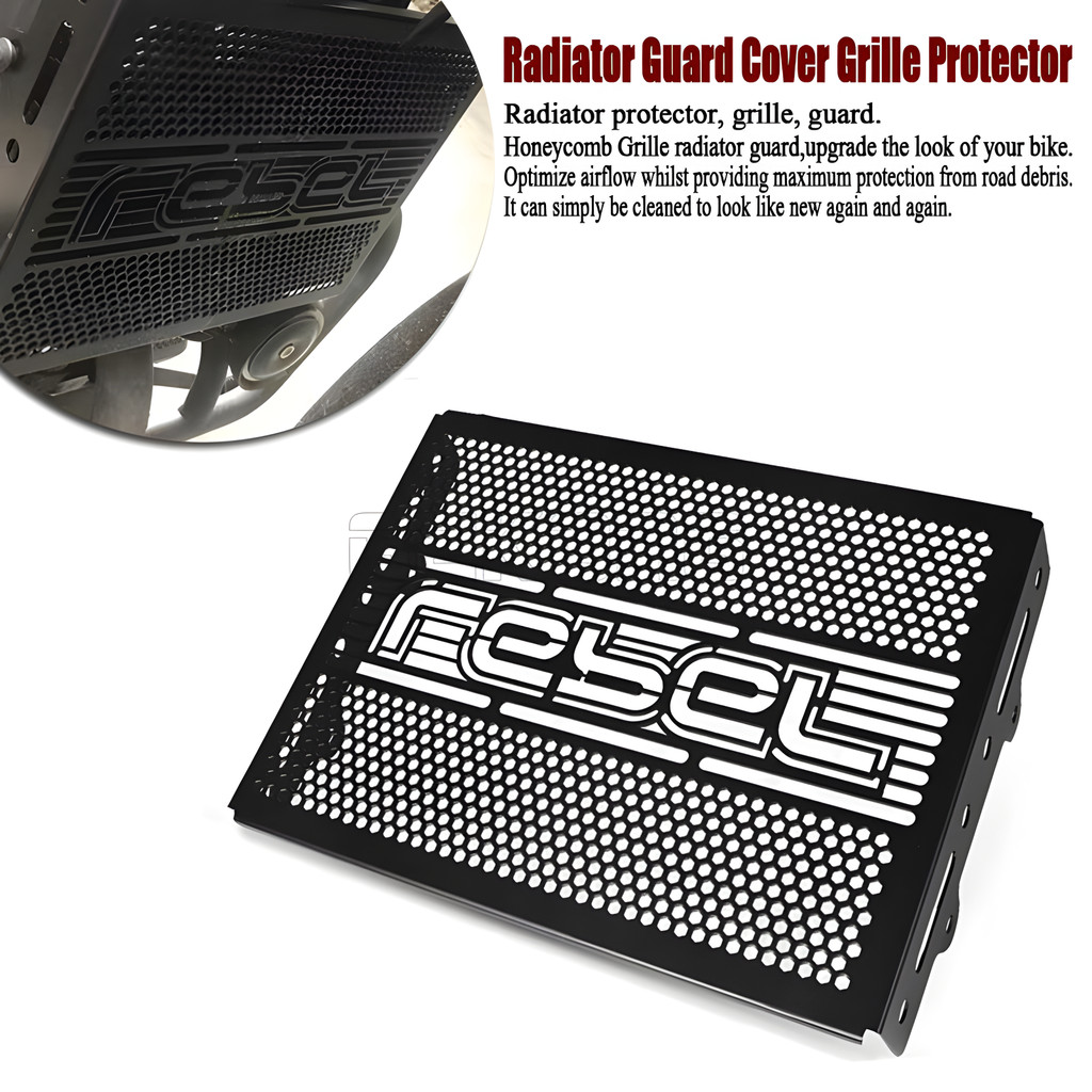 CMX CM 500 300 Motorcycle Grille Radiator Cover Guard Protector Coolant ...