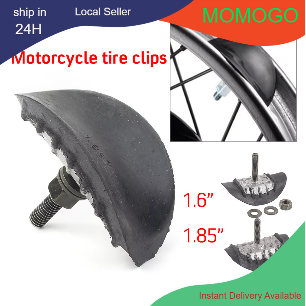 Aluminum+Rubber Wheel Rim Lock 1.6 1.85 Rim Lock Motocross Tire Stopper ...