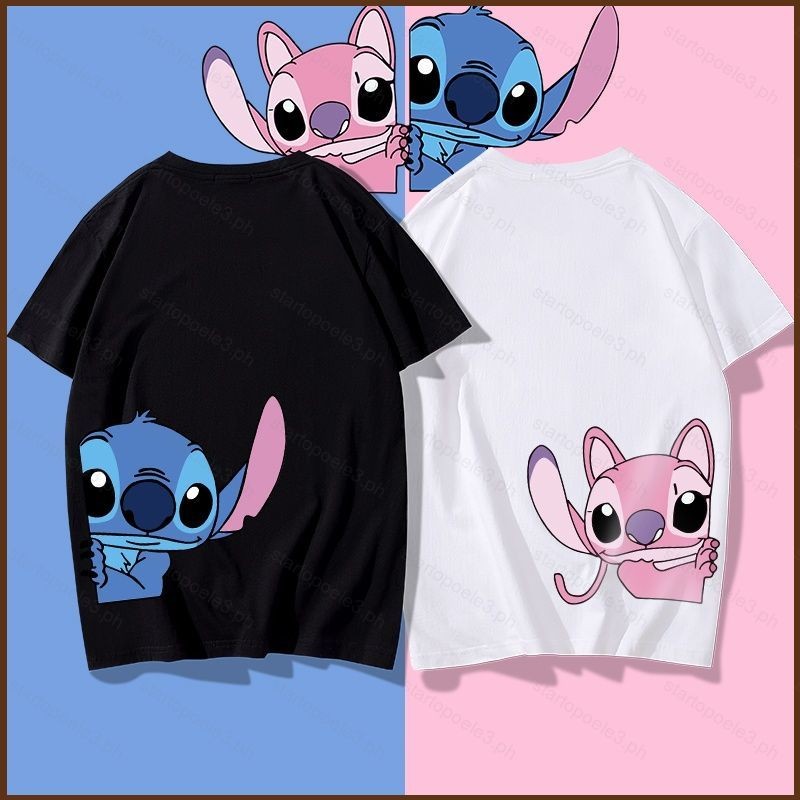 ST3 Stitch his-and-hers clothes cartoon cute Cosplay cloth 3D summer T ...