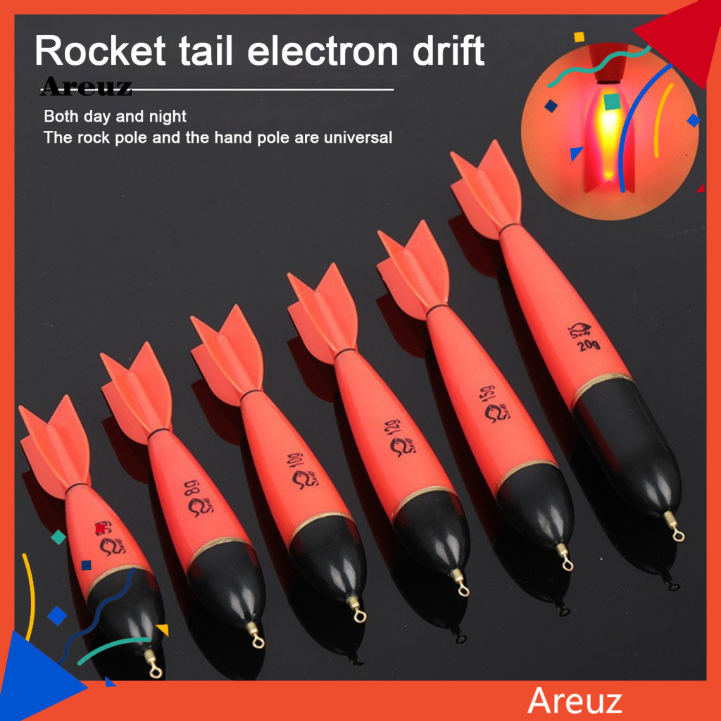 ARE Rocket Slip Bobber Rocket Fish Float High Sensitivity Led Rocket ...
