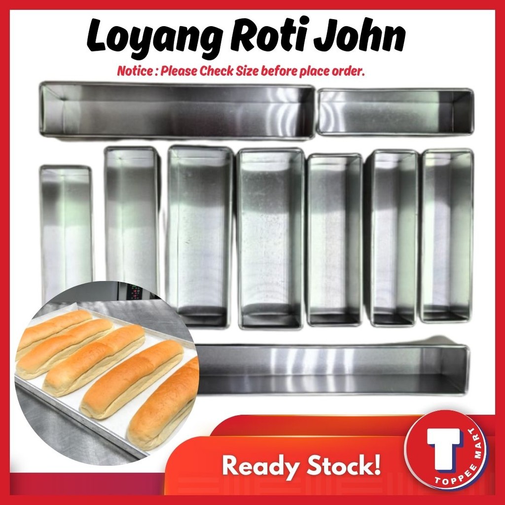 Loyang Roti John / Loyang Handmade Roti John / Loyang Panjang Roti John ...