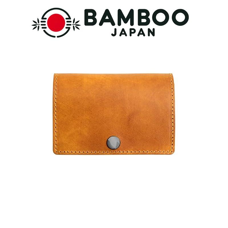 [DomTeporna] Small wallet Genuine leather Italian leather Compact tri ...