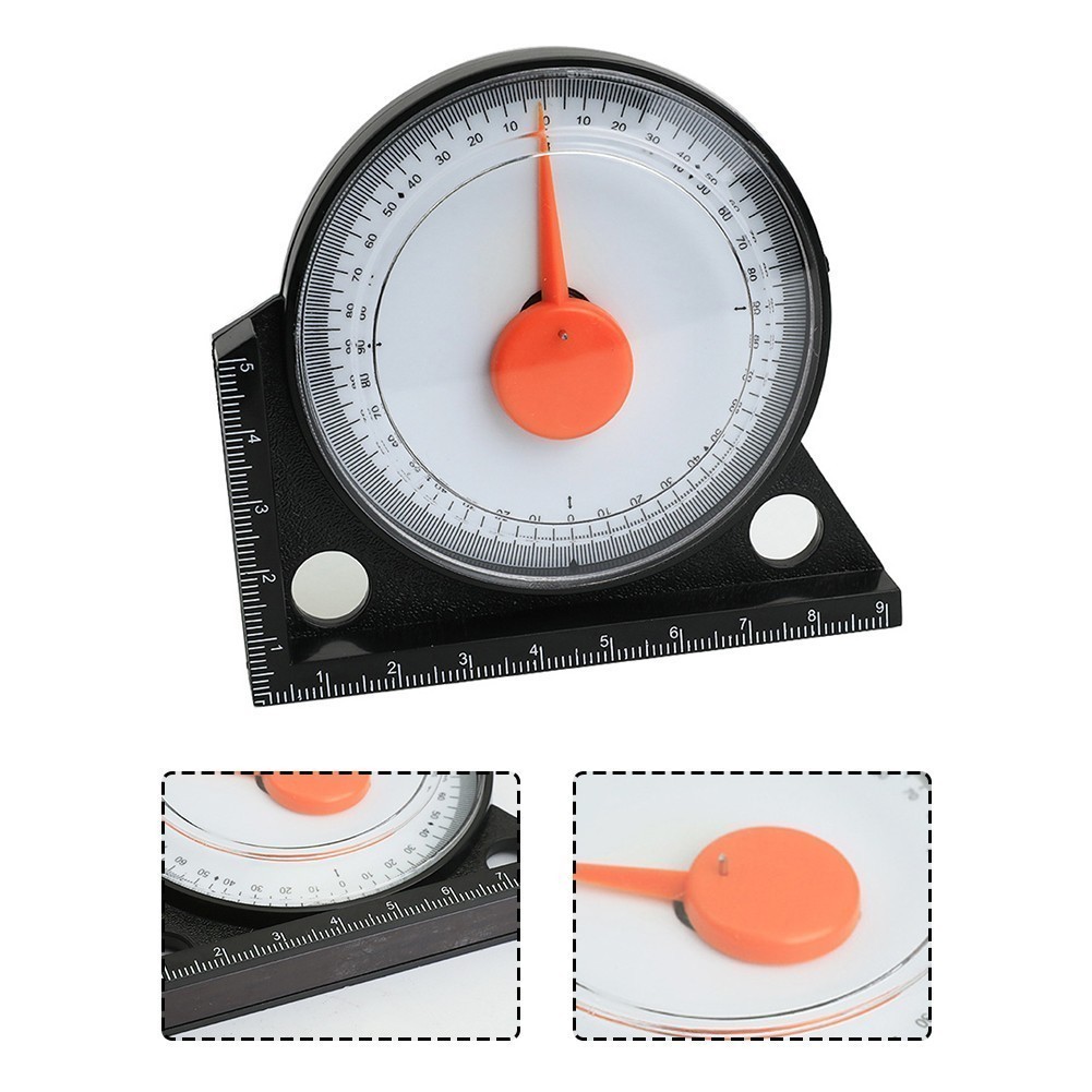 hot| Level Gauge Ruler Horizontal Slope Protractor Angle Measuring ...