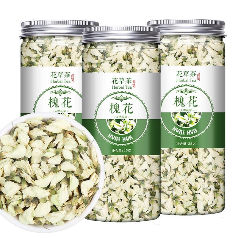 【花杞缘】槐花茶新货可食用洋槐花槐树花新鲜生槐花泡茶泡水【 Hua Qi Yuan 】 Sophora japonica tea new ...