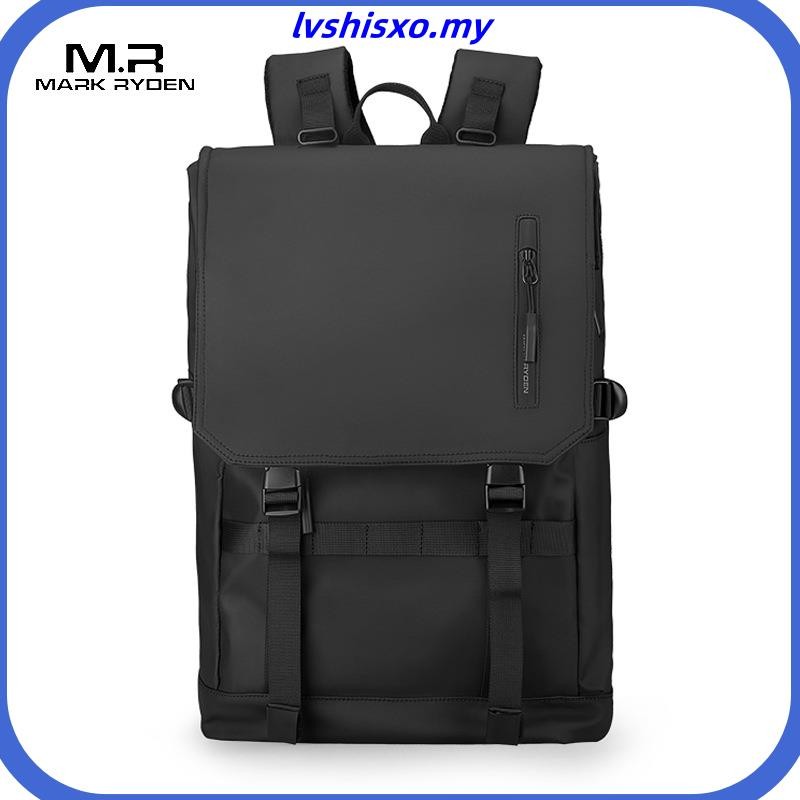 MARK RYDEN Large Capacity Laptop Bag Man/Women USB Design Black ...