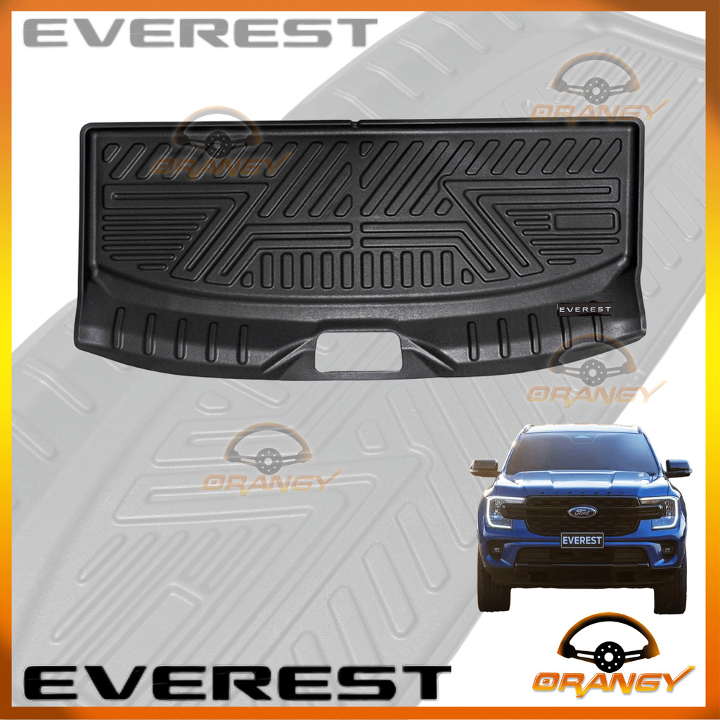 Ford NextGen Everest 2023 to 2025 Rear Cargo Trunk Tray Quality ( Car