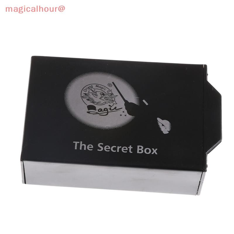 magicalhour Magic Props The Secret Box Magic Black Pull Box Magic Tool ...
