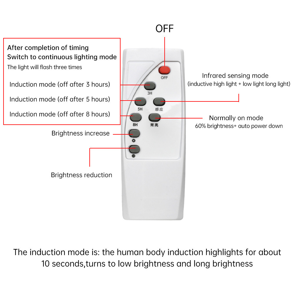 Pcbfun Remote Control + Human Body Induction Solar Light Circuit Board ...