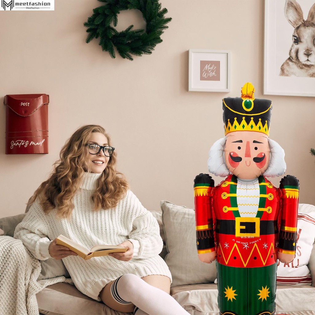Christmas Gaint Nutcracker Soldier Foil Balloon Nutcracker Themed Foil ...