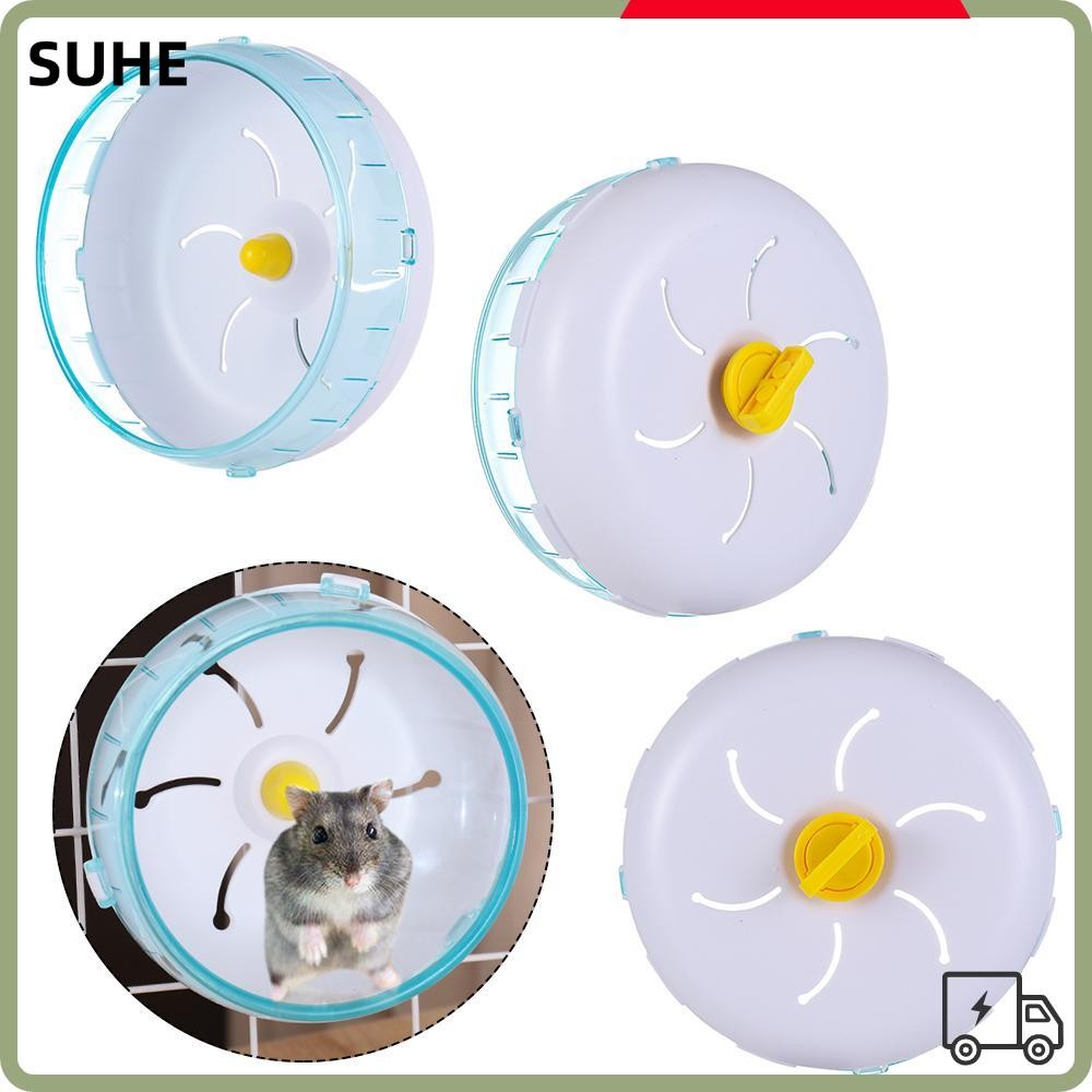 SUHE Pet Supplies Hamster Running Wheel Sports Guinea Pig Gerbil Cage ...