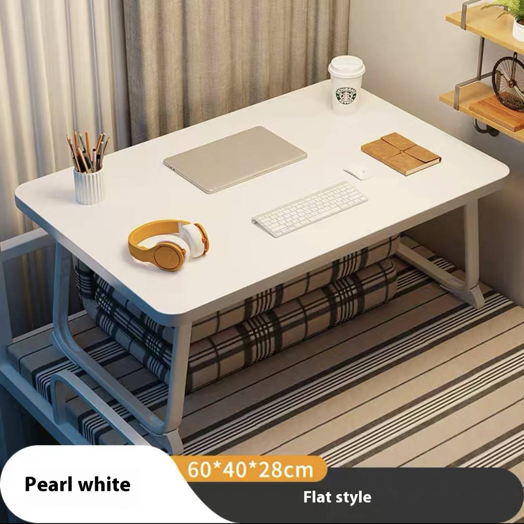 Bed Lazy Desk Laptop Computer Desk Student Dormitory Learning Folding ...
