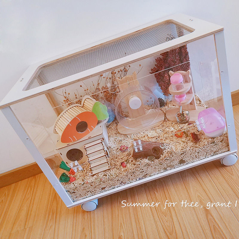 Spot goods Glass feeding box crawler feeding box Rutin chicken breeding ...