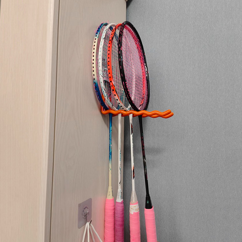 Eas Wall Mounted Racket Holder Tennis Racket Holder Badminton Racket ...