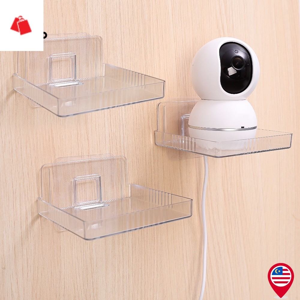 BK-[Favorite] Universal Wall Mount Floating Stand Shelf for Security ...