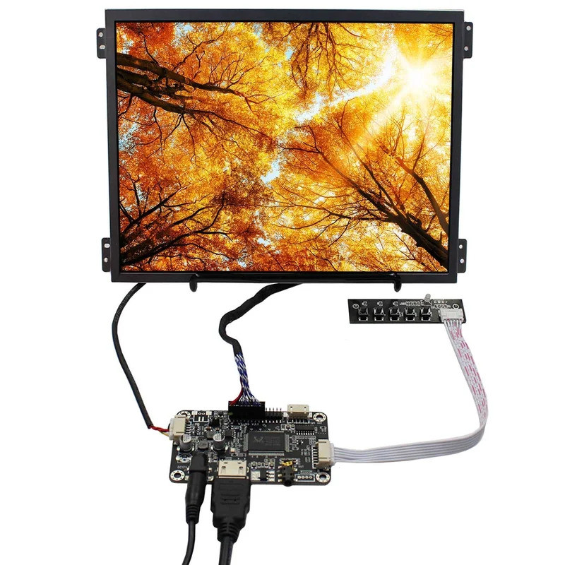 K per scheda di controllo G104XCE-L01 LVDS 30Pin 1024*768 scheda madre dello schermo LCD modifica display HDMI pannello VGA da 10.4 pollici  44
